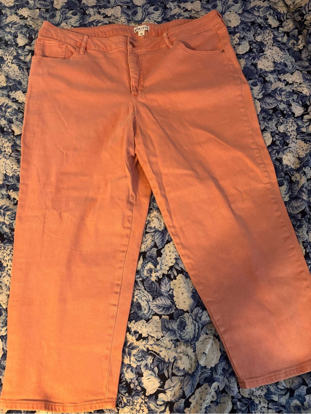 Ava & Viv Coral Straight Leg Jeans